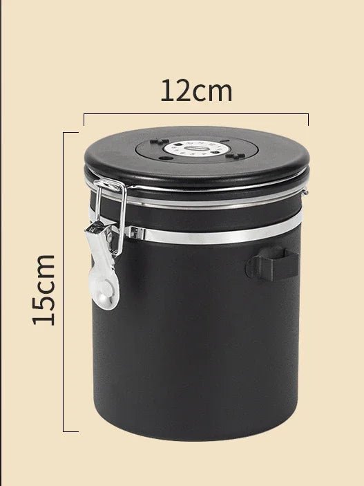 Bocal Hermetique - FoodContainers™ - Noir - Monde du Rangement