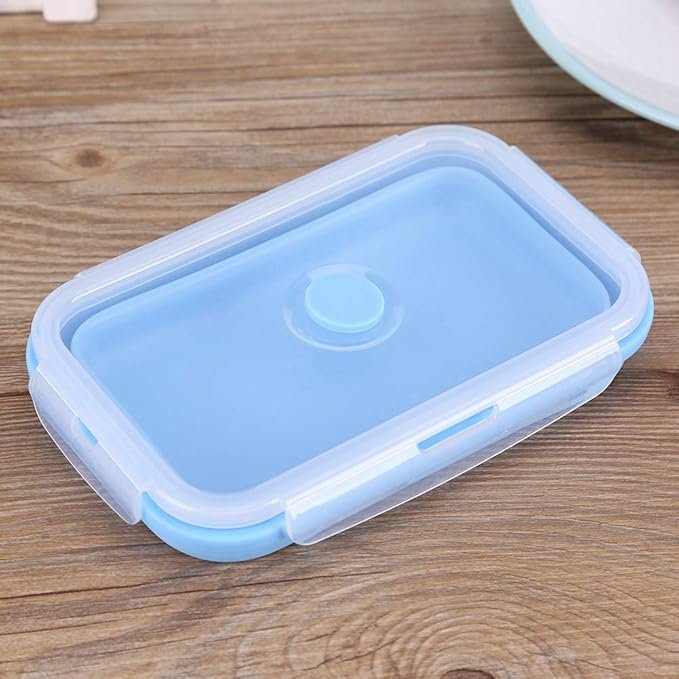 Boite Alimentaire - FoodStorageContainer™ - Bleu - Monde du Rangement