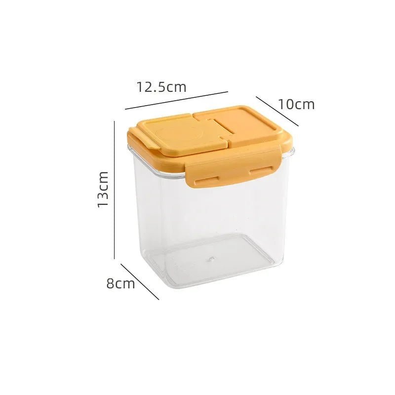 Boite Alimentaire - StorageJars™ - Jaune - Monde du Rangement